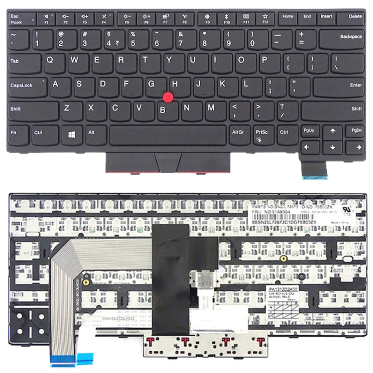 US Version Keyboard for Lenovo Thinkpad T470 T480 A475 A485 01HX459 01AX364 My Store