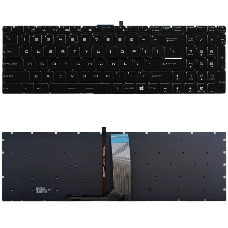 US Version Keyboard with Backlight for MSI GT62 GT72 GE62 GE72 GS60 GS70 GL62 GL72 GP62 GT72S GP72 GL63 GL73 My Store