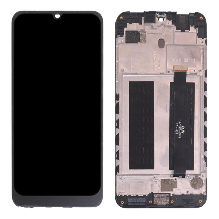 LCD Screen and Digitizer Full Assembly with Frame for ZTE Blade V10