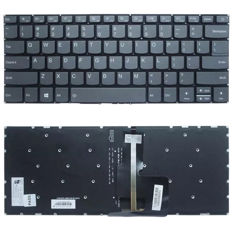 US Version Keyboard with Keyboard Backlight for Lenovo Ideapad S130-14IGM 130S-14IGM 330-14IGM 330s-14 K43C-80 E43-80 330-14ARR