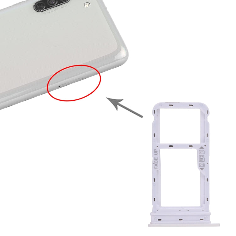 SIM Card Tray + Micro SD Card Tray for Motorola Moto G8