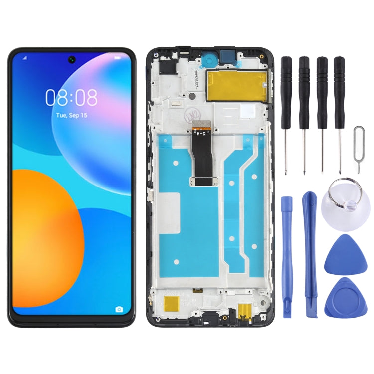 LCD Screen and Digitizer Full Assembly with Frame for Huawei P Smart 2021 My Store