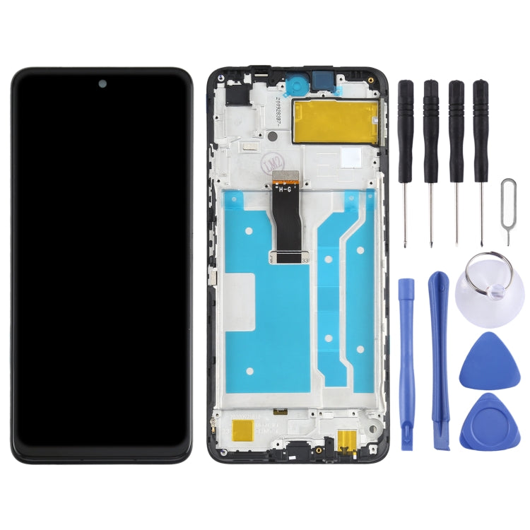 LCD Screen and Digitizer Full Assembly with Frame for Huawei P Smart 2021 My Store