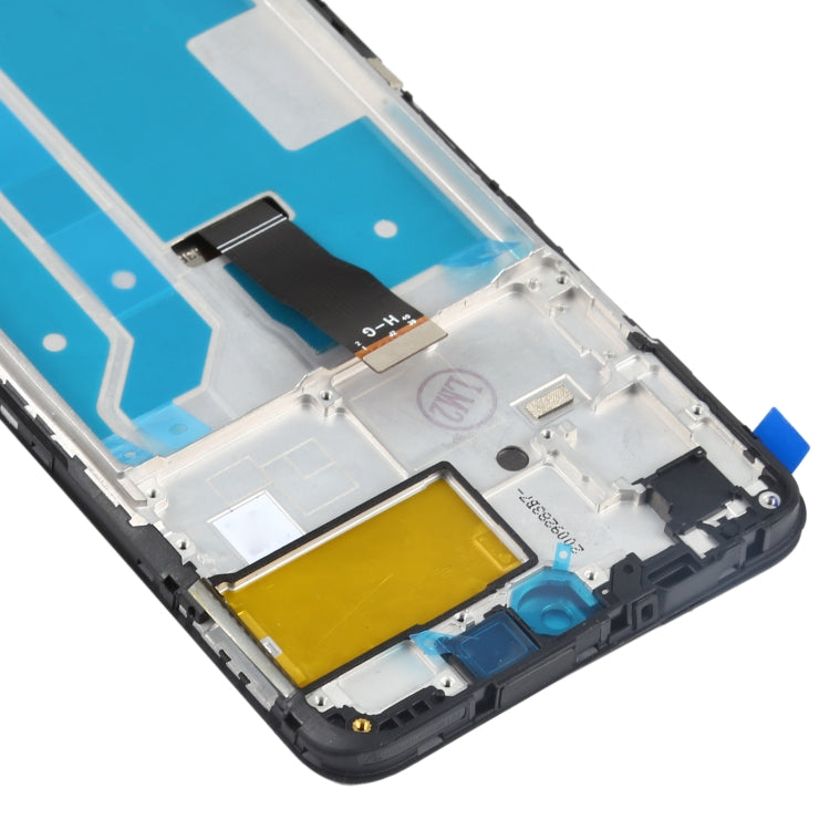 LCD Screen and Digitizer Full Assembly with Frame for Huawei P Smart 2021