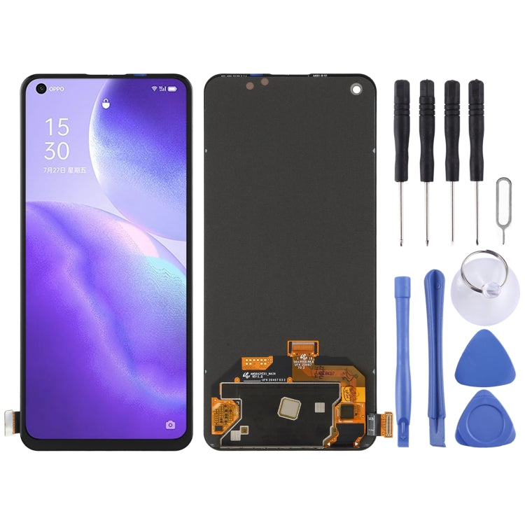 Original OLED Material LCD Screen and Digitizer Full Assembly for OPPO Reno5 5G / Reno7 5G PEGM00 PEGT00 My Store