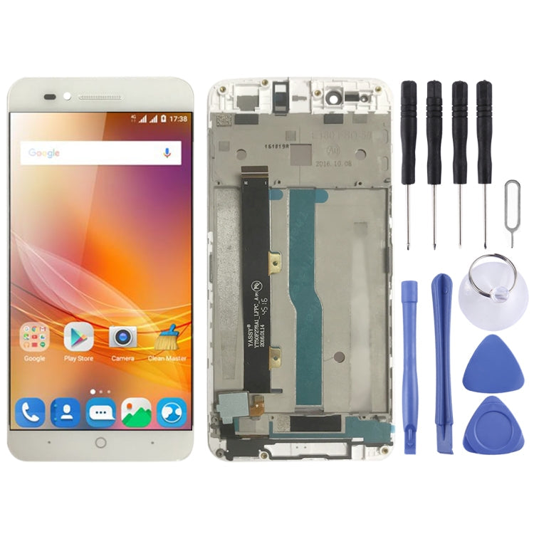 LCD Screen and Digitizer Full Assembly with Frame for ZTE Blade A610 / A610C / A612 My Store