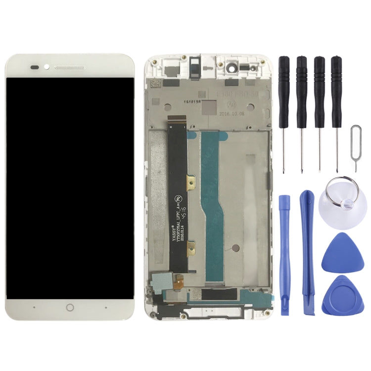 LCD Screen and Digitizer Full Assembly with Frame for ZTE Blade A610 / A610C / A612 My Store