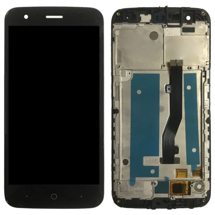 LCD Screen and Digitizer Full Assembly with Frame for ZTE Blade V8 Lite My Store