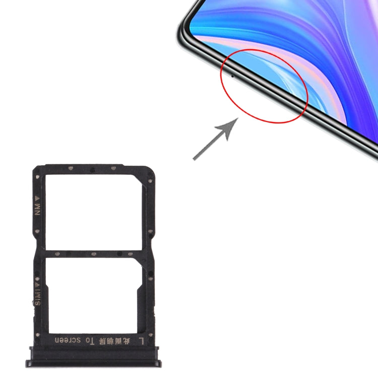 SIM Card Tray + NM Card Tray for Huawei P Smart S