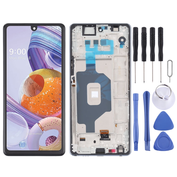 LCD Screen and Digitizer Full Assembly with Frame for LG Stylo 6 / K71 LMQ730TM LM-Q730TM LMQ730HA LM-Q730HA My Store