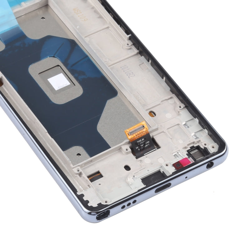 LCD Screen and Digitizer Full Assembly with Frame for LG Stylo 6 / K71 LMQ730TM LM-Q730TM LMQ730HA LM-Q730HA