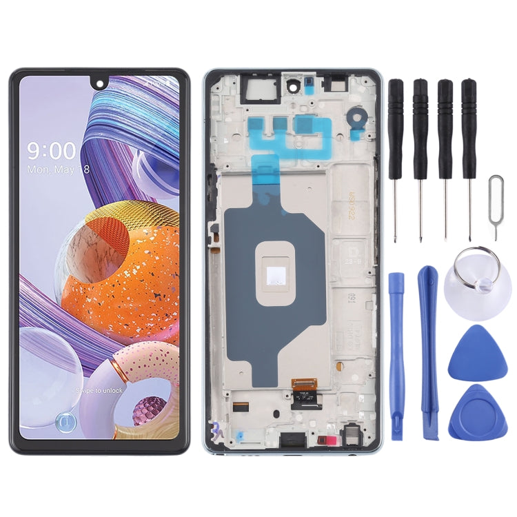 LCD Screen and Digitizer Full Assembly with Frame for LG Stylo 6 / K71 LMQ730TM LM-Q730TM LMQ730HA LM-Q730HA My Store