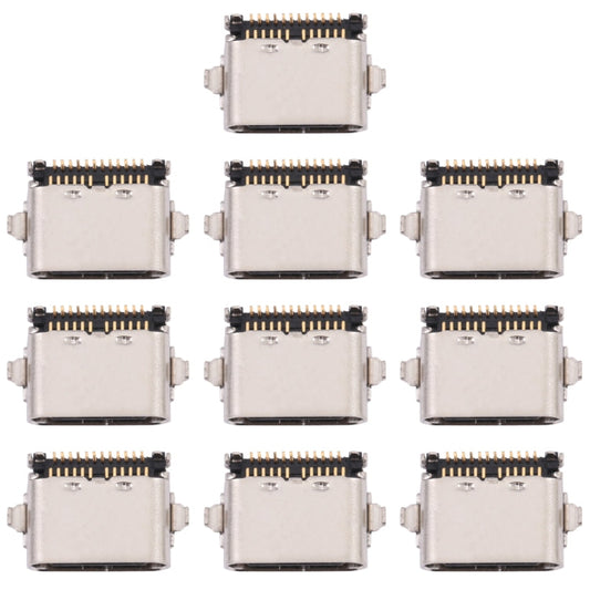 10 PCS Charging Port Connector for Lenovo M10 Plus TB-X606, TB-X606F