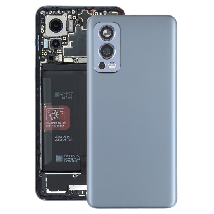 For OnePlus Nord 2 Battery Back Cover with Camera Lens Cover My Store