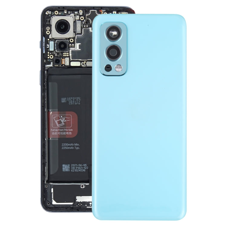 For OnePlus Nord 2 Battery Back Cover with Camera Lens Cover My Store