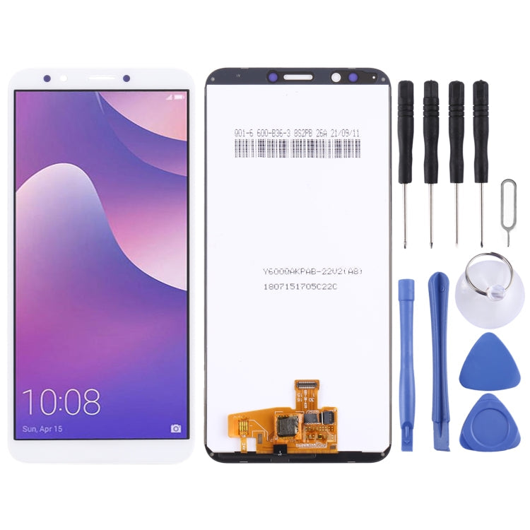 LCD Screen and Digitizer Full Assembly for Huawei Y7 Pro 2018