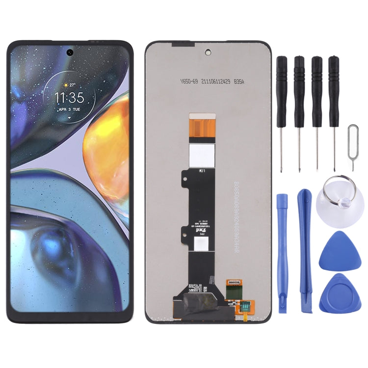 LCD Screen and Digitizer Full Assembly For Motorola Moto G22 My Store