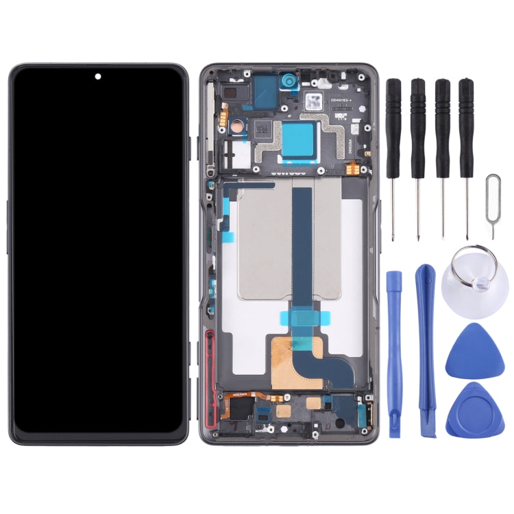 Original LCD Screen and Digitizer Full Assembly with Frame for Xiaomi Redmi K50 Gaming/Poco F4 GT My Store