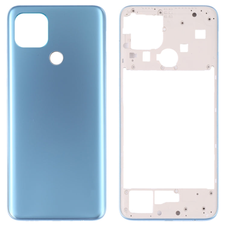 For OPPO A15/A15S/A35 Battery Back Cover with Middle Frame My Store