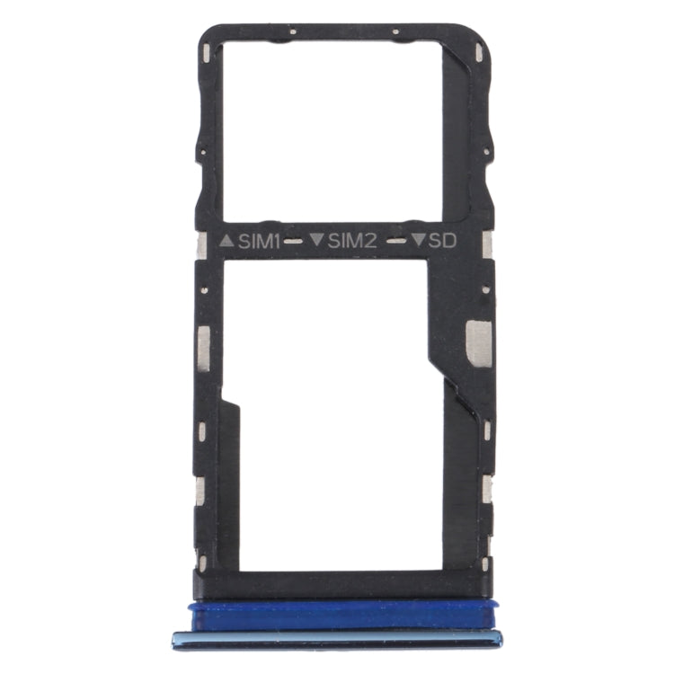 For TCL 30 / 30+ / 30 5G Original SIM Card Tray + Micro SD Card Tray