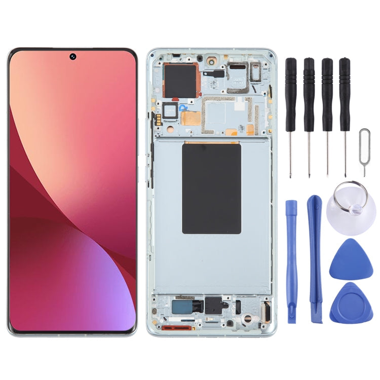 For Xiaomi 12 Pro / 12S Pro AMOLED Original LCD Screen Digitizer Full Assembly with Frame