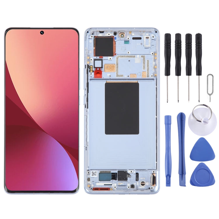 For Xiaomi 12 Pro / 12S Pro AMOLED Original LCD Screen Digitizer Full Assembly with Frame