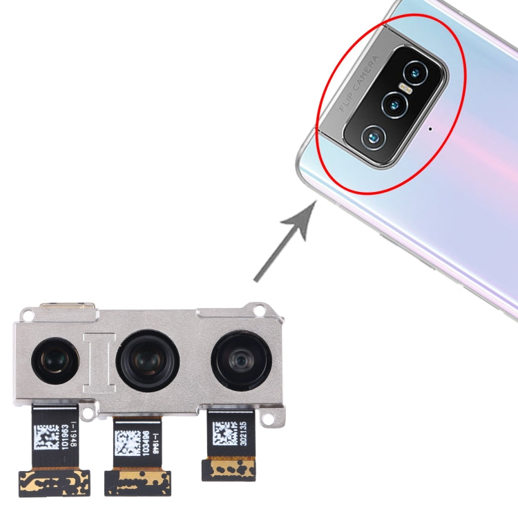 For Asus Zenfone 7 / 7 Pro ZS670KS ZS671KS Back Facing Camera Set My Store