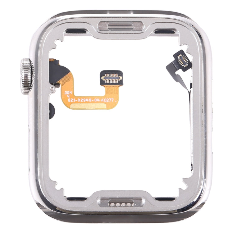 For Apple Watch Series 6 44mm Stainless Steel Middle Frame Bezel Plate with Loudspeaker / Power / Rotating Shaft Flex Cable My Store