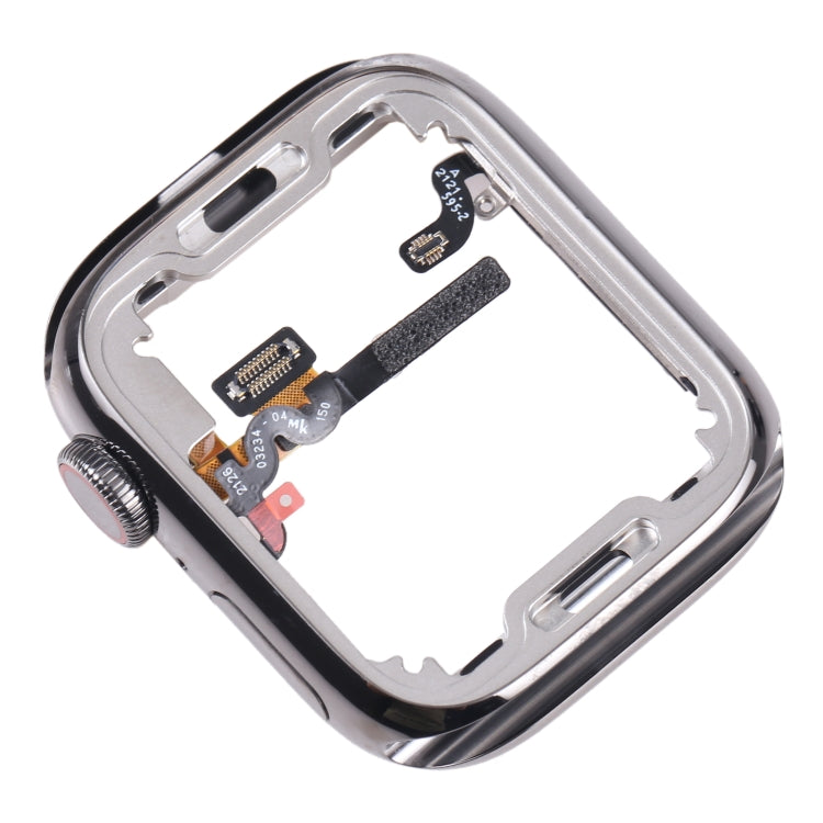 For Apple Watch Series 7 41mm Stainless Steel Middle Frame Bezel Plate with Loudspeaker / Power / Rotating Shaft Flex Cable My Store