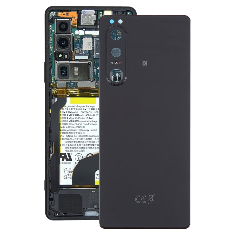 For Sony Xperia 5 III Original Battery Back Cover with Camera Lens Cover