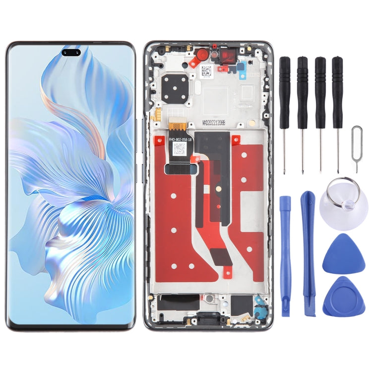 For Honor 80 Pro Original LCD Screen Digitizer Full Assembly with Frame My Store