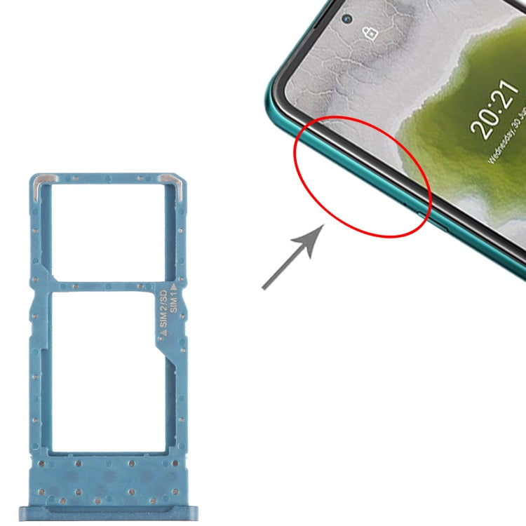 For Nokia X10 Original SIM + SIM / Micro SD Card Tray My Store