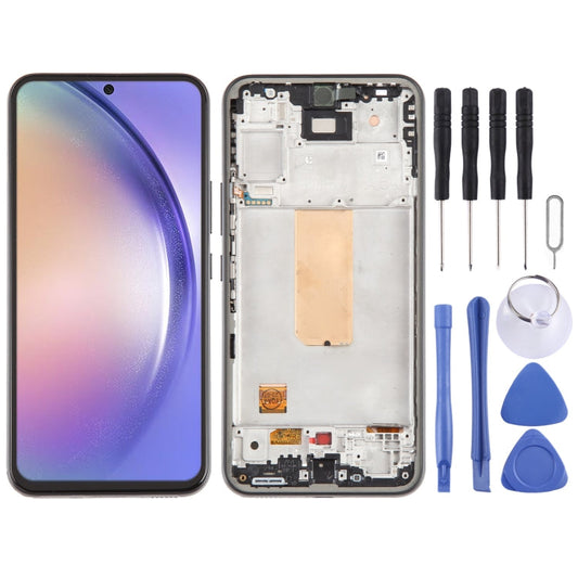 For Samsung Galaxy A54 5G SM-A546 OLED LCD Screen Digitizer Full Assembly with Frame