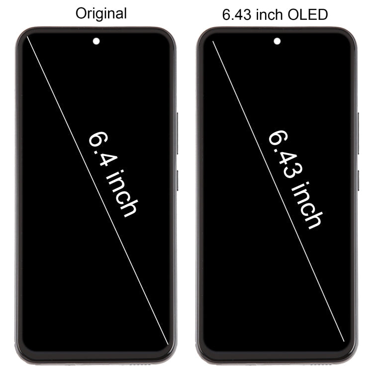 For Samsung Galaxy A54 5G SM-A546 OLED LCD Screen Digitizer Full Assembly with Frame