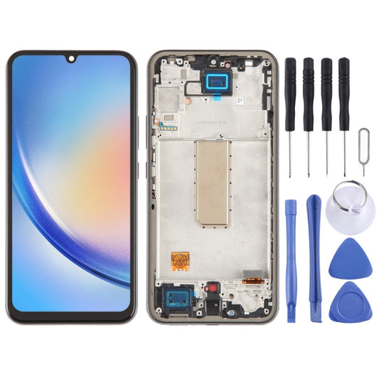 For Samsung Galaxy A34 5G SM-A346B OLED LCD Screen Digitizer Full Assembly with Frame My Store