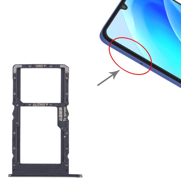 For Huawei nova Y70 SIM + SIM / Micro SD Card Tray