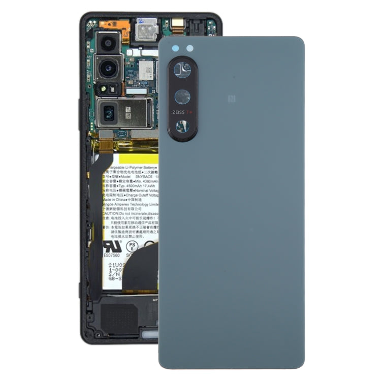 For Sony Xperia 5 IV Original Battery Back Cover with Camera Lens Cover