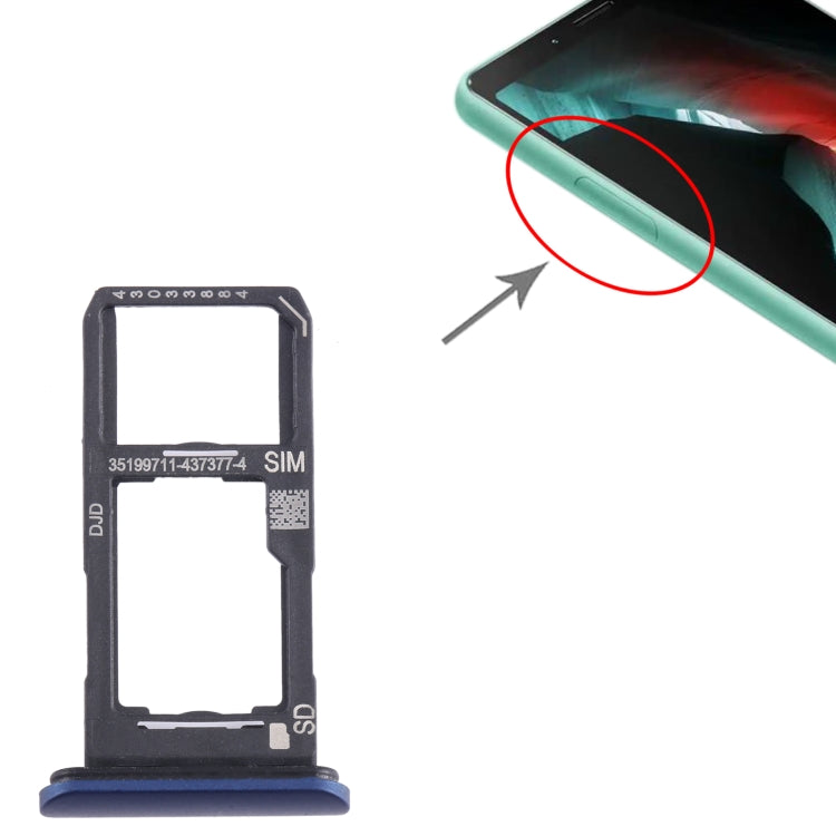 For Sony Xperia 10 II SIM + Micro SD Card Tray