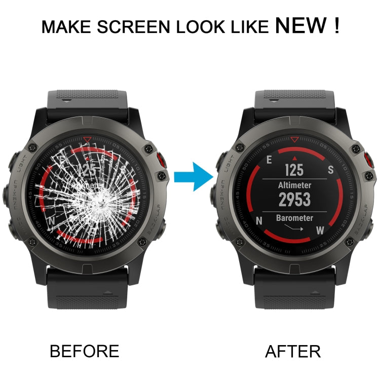 For Garmin Fenix 5X Original LCD Screen with Digitizer Full Assembly My Store