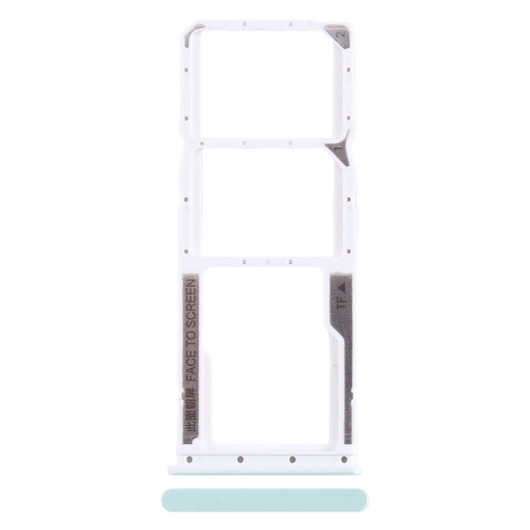 For Xiaomi Poco C55 SIM Card Tray + SIM Card Tray + Micro SD Card Tray