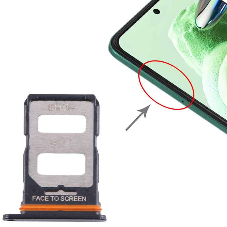 For Xiaomi Redmi Note 12 Turbo SIM Card Tray + SIM Card Tray