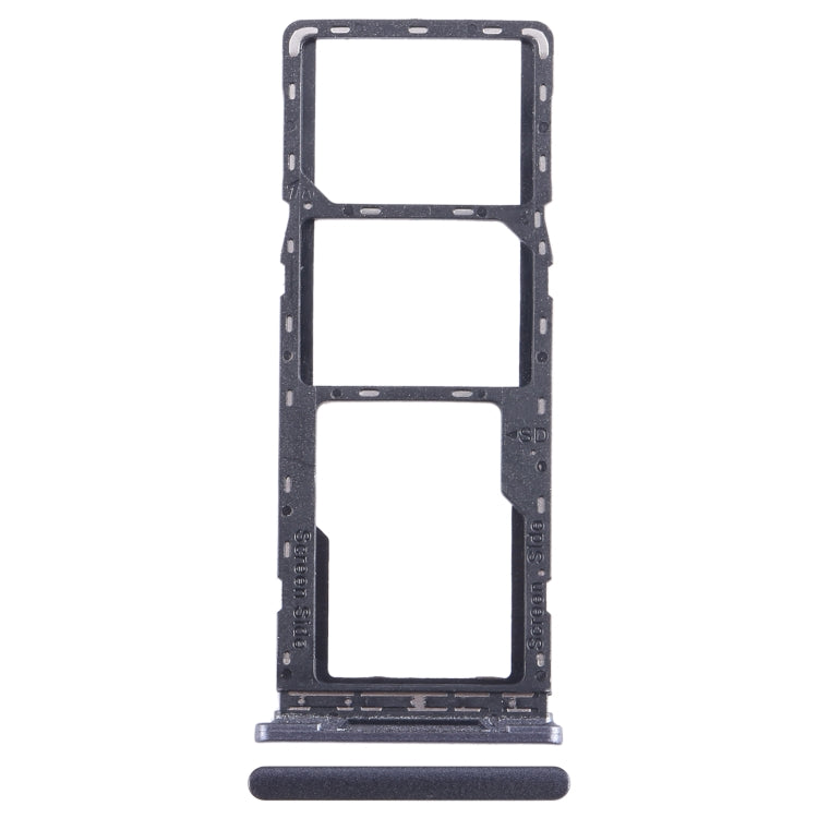 For Tecno Spark 7T SIM Card Tray + SIM Card Tray + Micro SD Card Tray