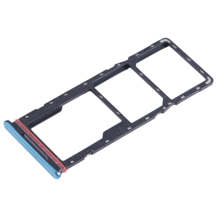 For Tecno Spark 8 SIM Card Tray + SIM Card Tray + Micro SD Card Tray