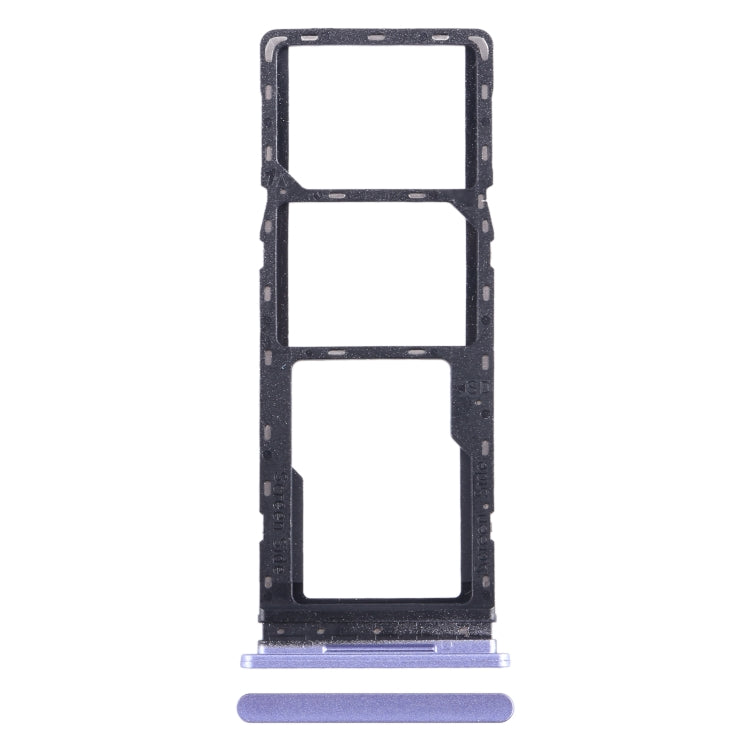 For Tecno Spark Go 2022 SIM Card Tray + SIM Card Tray + Micro SD Card Tray