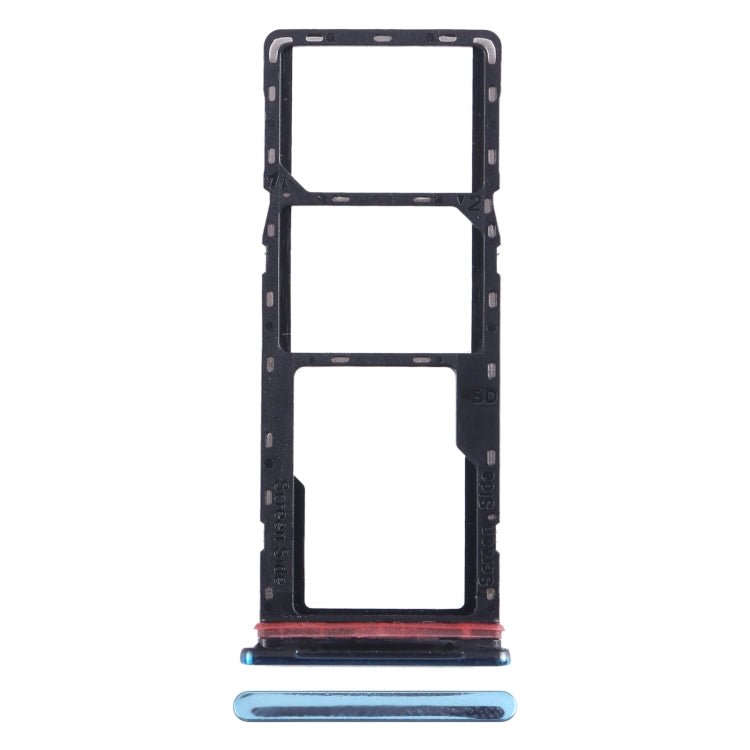 For Tecno Spark 8T SIM Card Tray + SIM Card Tray + Micro SD Card Tray