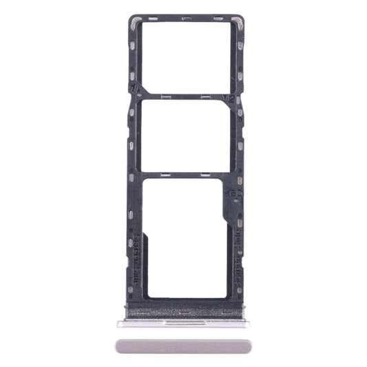 For Tecno Pop 7 Pro BF7 SIM Card Tray + SIM Card Tray + Micro SD Card Tray