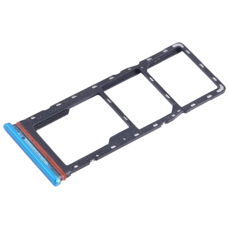 For Infinix Smart 6 X6511B SIM Card Tray + SIM Card Tray + Micro SD Card Tray