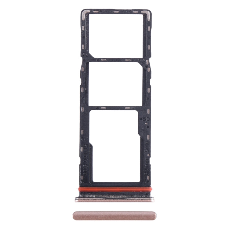 For Infinix Hot 11 Play SIM Card Tray + SIM Card Tray + Micro SD Card Tray