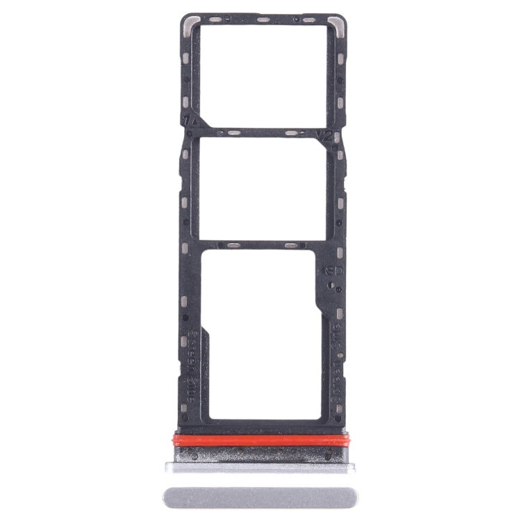 For Infinix Hot 12 Play SIM Card Tray + SIM Card Tray + Micro SD Card Tray