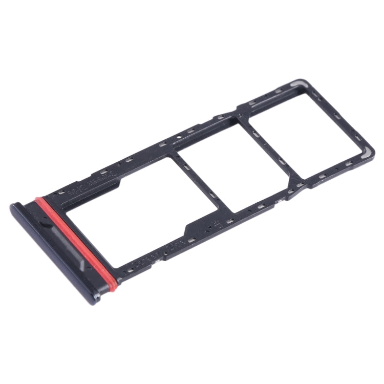 For Infinix Smart 6 Plus India X6823 SIM Card Tray + SIM Card Tray + Micro SD Card Tray